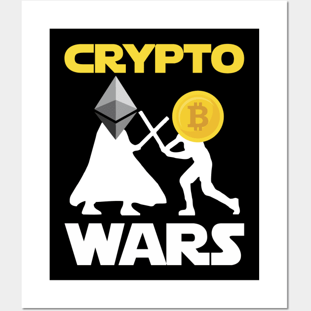 crypto wars Wall Art by WiZ Collections